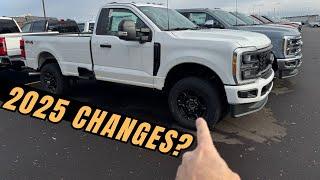 2024 vs 2025 Ford Superduty F250 F350 changes | Good news! | Auto locking 4x4 wheel hub is back!