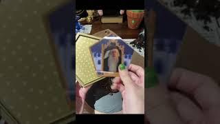 Unboxing harrypotter chocolate frog #unboxing #chocolatefrog #giftidea #magic #harrpotter #wizard