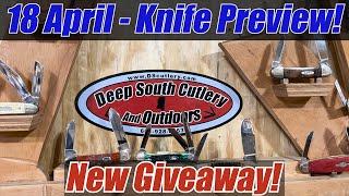 18 April Auction - Knife Preview & New Giveaway! Knives That May Hit the Block, Win Free Knife! #edc