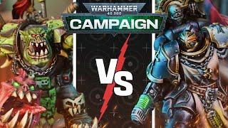 The Blackstone Crusade: Black Templars vs Orks | Warhammer 40K Battle Report