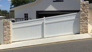 Installing Sliding Gates on a Slope