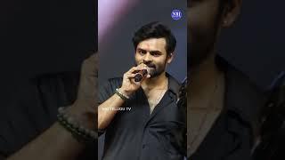 Use Helmate In All Situation Sai Dharam Tej| NRI Telugu TV