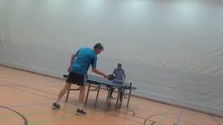 stoni vs Robert Birner 3  20241009 CVJM Erlangen Table Tennis Reha