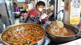 전국의 이색적이고 인기있는 떡볶이 몰아보기(수면영상) / Korean No.1 street food! Unique Tteokbokki BEST