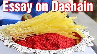 Essay on Dashain/Dashami | Learn Eassy