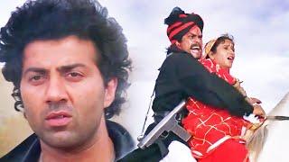 दुल्हन लूटने वाला डाकू - सनी देओल  ज़बरदस्त Movie | Sunny Deol & Divya Bharti | Bollywood Action