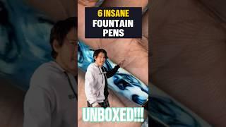 CHECK THIS OUT!  Insane Fountain Pens Unboxed #fountainpencommunity #writinginstruments #unboxing