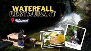 RESTAURANT IN A WATERFALL | Jana Waterfall | Kullu, Manali