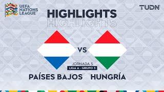 HIGHLIGHTS - Países Bajos vs Hungría | UEFA Nations League 2024 | TUDN