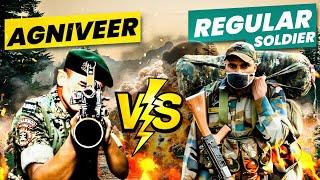 Agniveer Vs Regular Soldier in Indian Army - Difference & Comparing Compensation, Salary & Benefits