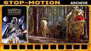 Ewoks : The Battle For Endor (1985) Stop Motion shots