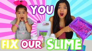 OUR FAN'S FIX OUR SLIME CHALLENGE!!!!