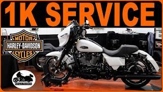 1K Service on 2024 HARELY DAVIDSON Touring Model! Done Right!