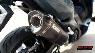 Tmax560 Akrapovic Carbon Sound test