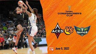 Full Game : Dallas Wings vs Las Vegas Aces - June 5, 2022 | WNBA Reguler Season