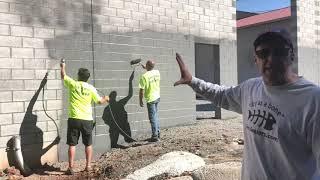 How To Waterproof Commercial Foundations: Commercial Grade Waterproofing - Block Wall