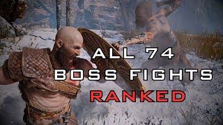 I Ranked All 74 Bosses in the God of War Series | COMPLETE God of War Boss Tier List