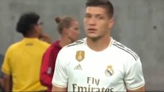 Debut Luka Jovic Real Madrid vs Bayern Munich | Full Skill (21/7/19)