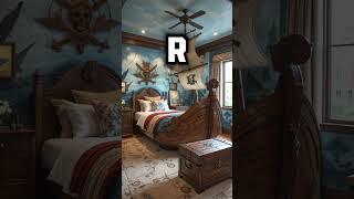 your dream bedroom  according to your first alphabet  #bedroom #alphabet #shorts #shortvideo