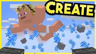 Levitating Washing?!? - Minecraft Create Mod S3 #3