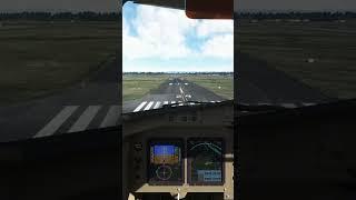 ATR Landing in Christchurch - Microsoft Flight Simulator