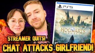 Girlfriend Reviews QUITS Hogwart's Legacy Stream  Due to Chat Attacks!