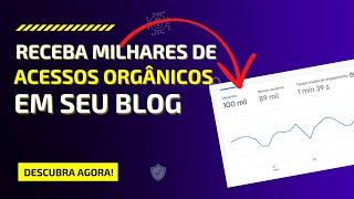 COMO COLOCAR SEU BLOG NA PRIMEIRA PÁGINA DO GOOOGLE EM 30 DIAS