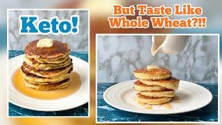  Fluffy “Whole Wheat” Keto Pancakes You Can Reheat | Original Recipe | Credit With Link Please ️