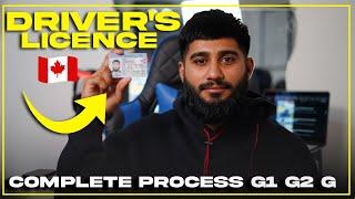 How to Get a Driving Licence in Canada | G1 G2 G | COMPLETE PROCESS |