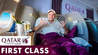 Ich fliege FIRST CLASS mit Qatar Airways und habe ____€ bezahlt!