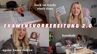 WEEKLY VLOG: Erste Woche in der Examensvorbereitung || Ängste, Planung & again Haare färben lol