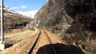 Railway Flåmsbanen "Flåm-Myrdal"