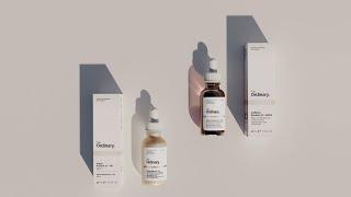 The Ordinary: 3D Rendering cosmetic products for e-commerce (Product Photography in 3D)