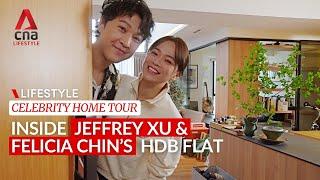 Inside Felicia Chin and Jeffrey Xu’s 4-room HDB flat: A cosy home for this celebrity couple