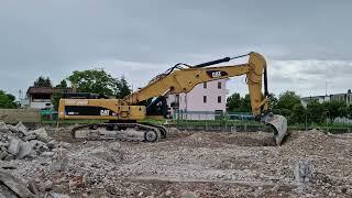 QUANDO IL LAVORO SI FA DURO ESCAVATORE CATERPILLAR 345D GIGANT CATERPILLAR EXCAVATOR AT WORK