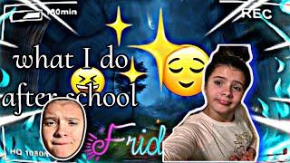 MY AFTER SCHOOL (ROUTINE)-MUST WATCH-