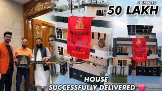 Construction in Low Cost House Made by Apna Ghar.pk |  Double Height | Step by Step Explained ️