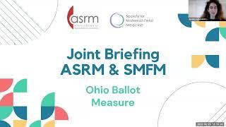 ASRM/SMFM Ohio Member Briefing August 2023