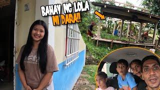 WOW! BAHAY NG LOLA NI DARA UNTI UNTING NATATAPOS!