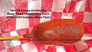 Taste of The Fair Reviews: Deep Fried Cheese on a Stick