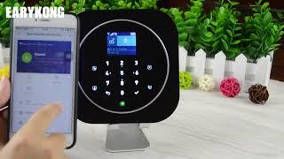 (Earykong) How to use the W123 wifi gsm alarm system?