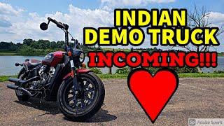 Indian Demo Truck is in TOWN!