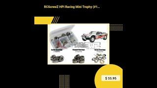 Get 15% Off on RCScrewZ HPI Racing Mini Trophy (#103034) Metal Shielded Bearing Kit - hpi061b