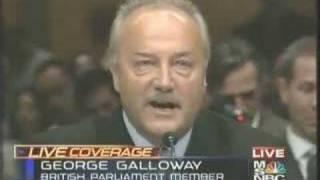 George Galloway vs. U.S Senate (5/17/05)