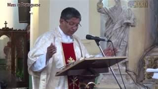 Mass in Portuguese - 21 April - Fr. Walter de Sa - Panjim Church