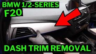 BMW 1/2-SERIES - How To Remove Interior Dash & Door Trim Removal (F20/F21/F22/F23)