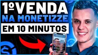 COMO FAZER A PRIMEIRA VENDA COMO AFILIADO NA MONETIZZE (tutorial completo)