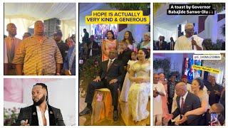 GOVERNORS,SENATORS ,FIRST LADIES ,CHIEFPRIEST ETC AT HOPE UZODINMA'S  10TH WEDDING ANNIVERSARY.