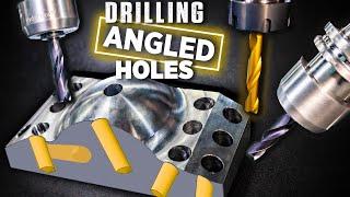 Tips on Drilling PERFECT Angled Holes with Flat Bottom Drills