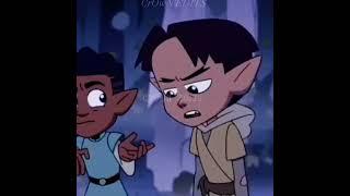 dark curls and watercolor eyes//Gus x matt// #owlhouse #edit #gus #mattholomule #gusxmattholomule
